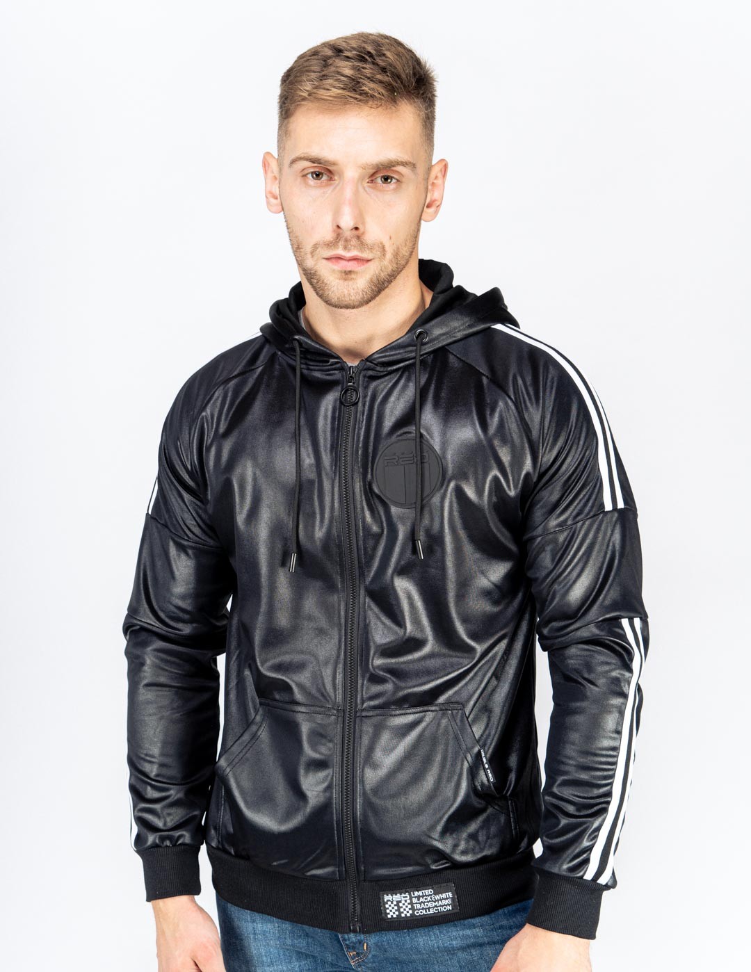 SHADE Leather Jacket B&W Edition