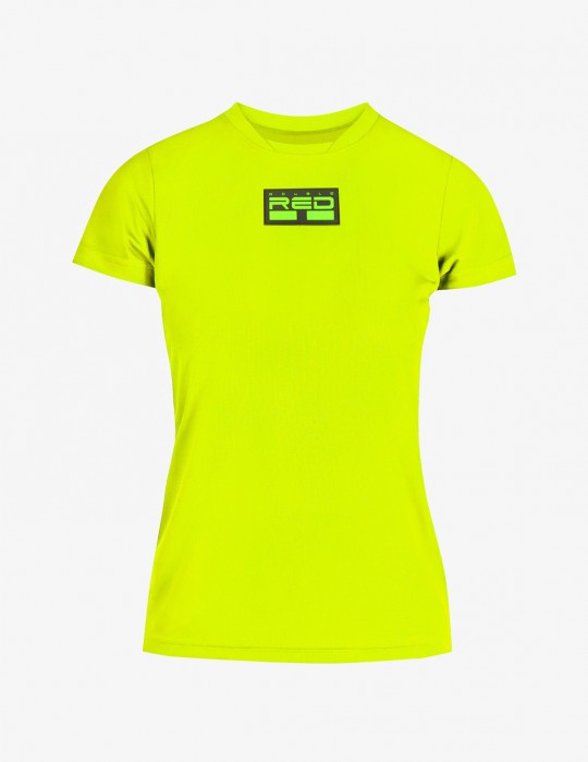 KID T-shirt SPORT IS YOUR GANG™ AIR TECH-FIT+ Neon Yellow