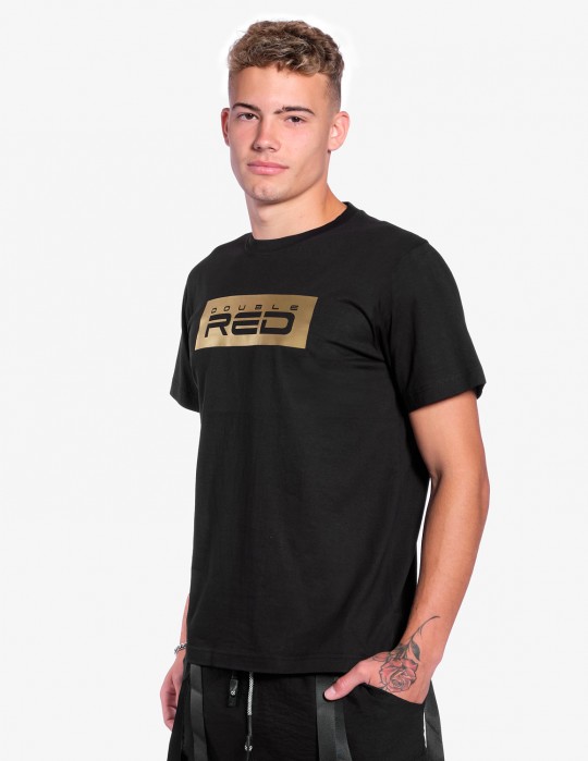 T-Shirt GOLD Black Basic