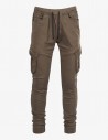 Pants ARMY STYLE Pockets Brown