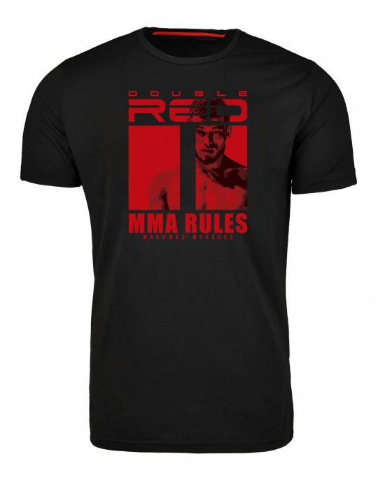 T-Shirt MMA RULES MAKHMUD MURADOV Black